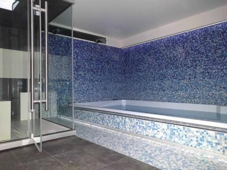 Spa privata in mosaico Bisazza