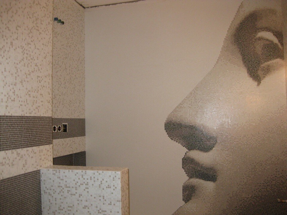 Bisazza mosaico decoro 10x10 mm Paride Wall