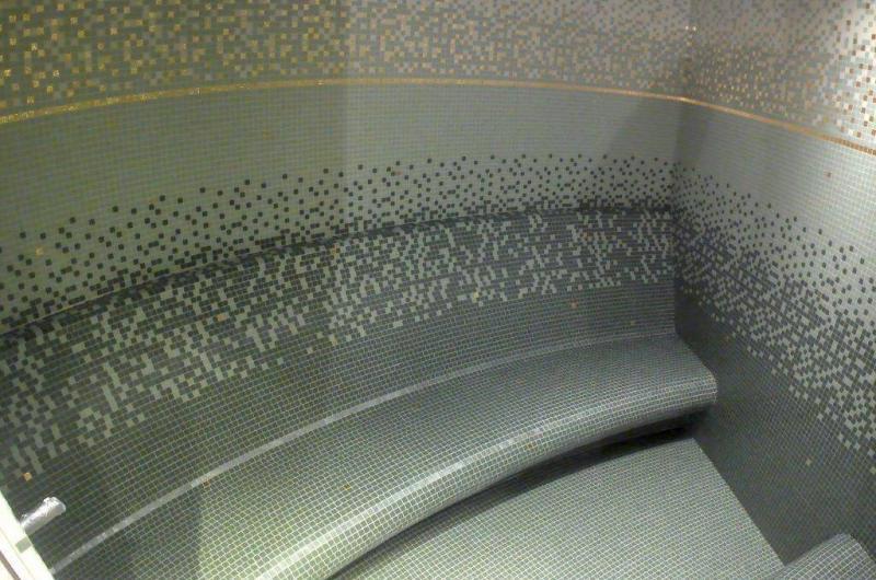bisazza mosaico centro benessere
