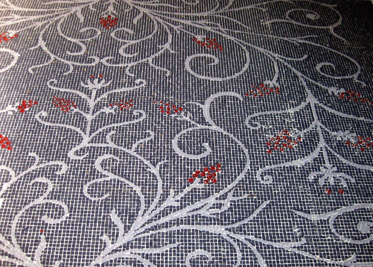 Mosaico decorativo realizzato a LIsbona