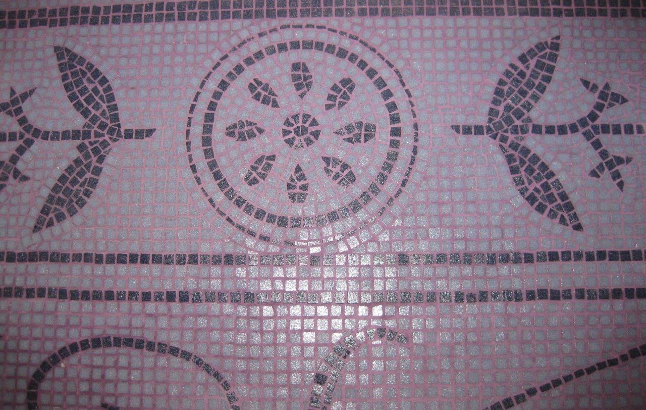 Mosaico decorativo realizzato a LIsbona
