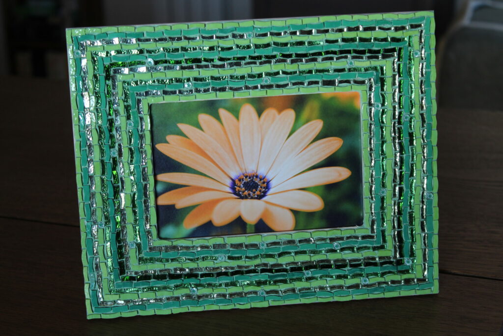 Cornice Portafoto made in Italy verde