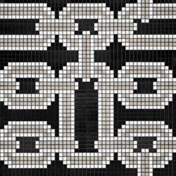 Mosaico Bisazza Luxe Chains Black