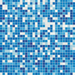 Mosaico Bisazza Sfumature New Fiordaliso